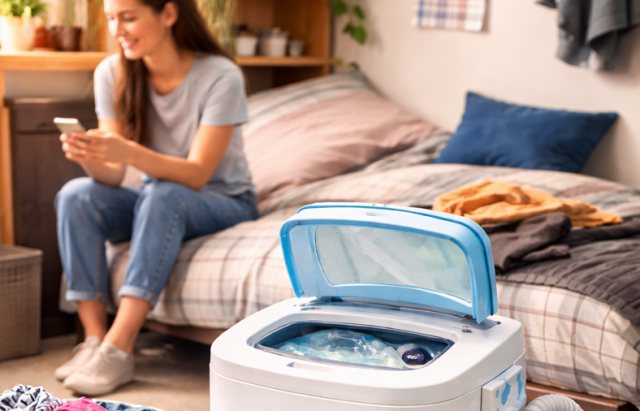Mini wasmachine voor studenten: zo word je de wasbaas van je huis