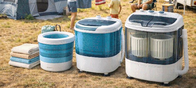Camping wasmachines