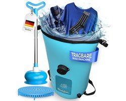 Opvouwbare Draagbare Wasmachine voor Handwas - Compact en Lichtgewicht voor Camping en Reizen