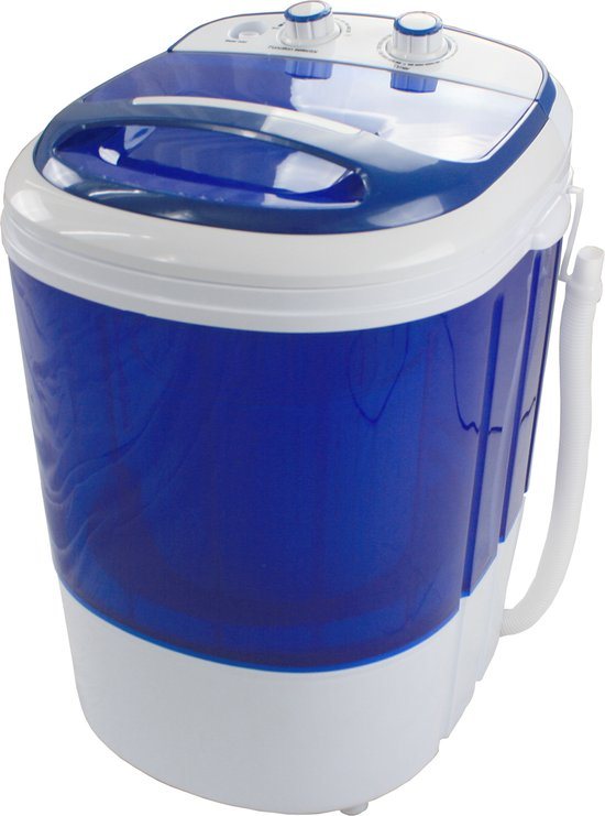 Lowander mini wasmachine 3kg - Kleine camping wasmachine - met Bovenlader