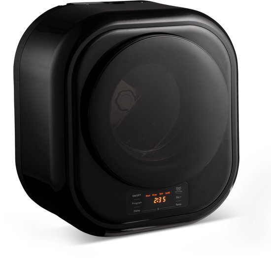 Evolar Mini Wasmachine met Droger - Zwart