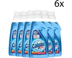 Calgon 3 in 1 Power Gel Wasmachine Reiniger en Anti kalk - 750 ml x6