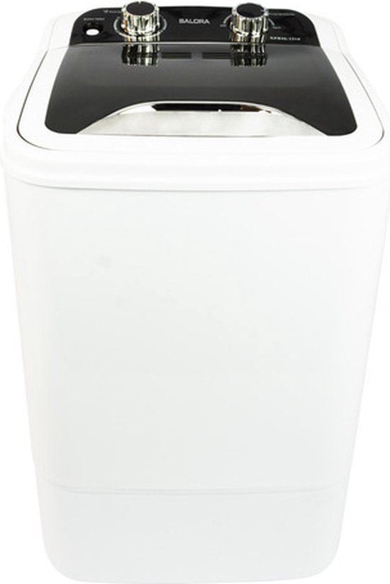 Salora MINIWASHING5 - Mini wasmachine - Compacte wasmachine - Kleine wasmachine - Studenten wasmachine - Wit