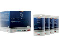 Bosch / Siemens Wasmachine reiniger - 4 stuks 200 gram