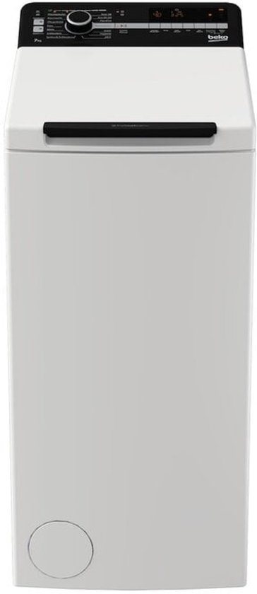 Beko BTL7BE8BBT | Bovenlader wasmachine | 7 kg | Taaldisplay Duits