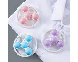 Narimano® 2 Stks Drijvende Haar Filtering- Mesh Removal Wasmachine Wol Apparaat Wasmachine -Haarfilter Schoonmaak Mesh Bag -Herbruikbare Wasmachine Haarvanger