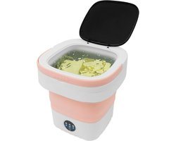 Opvouwbare Mini Wasmachine 12L - Ideaal voor Camping, Reizen en Babykleding - Krachtige 36W Motor
